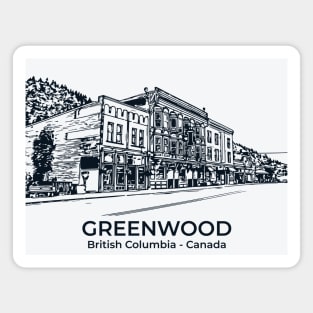 Greenwood - British Columbia Magnet